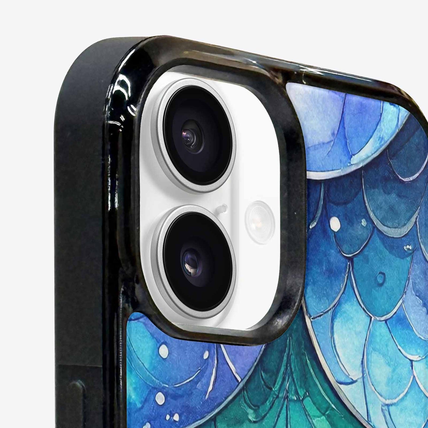 iPhone 16 Plus Case — Mermaid Scale, Customized Protective Case