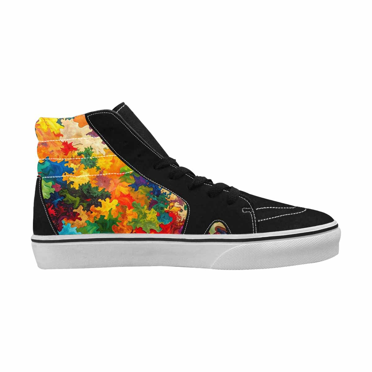 MEN'S Camo Patches High Top Canvas Grunge Shoes
