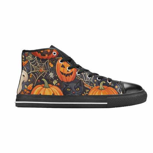 MEN'S Halloween High Top Canvas Dark Academia Shoes