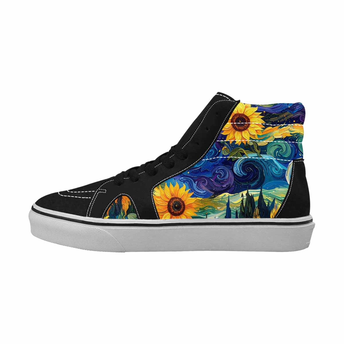 WOMEN'S Blend All Versions High Top Canvas Grunge Shoes