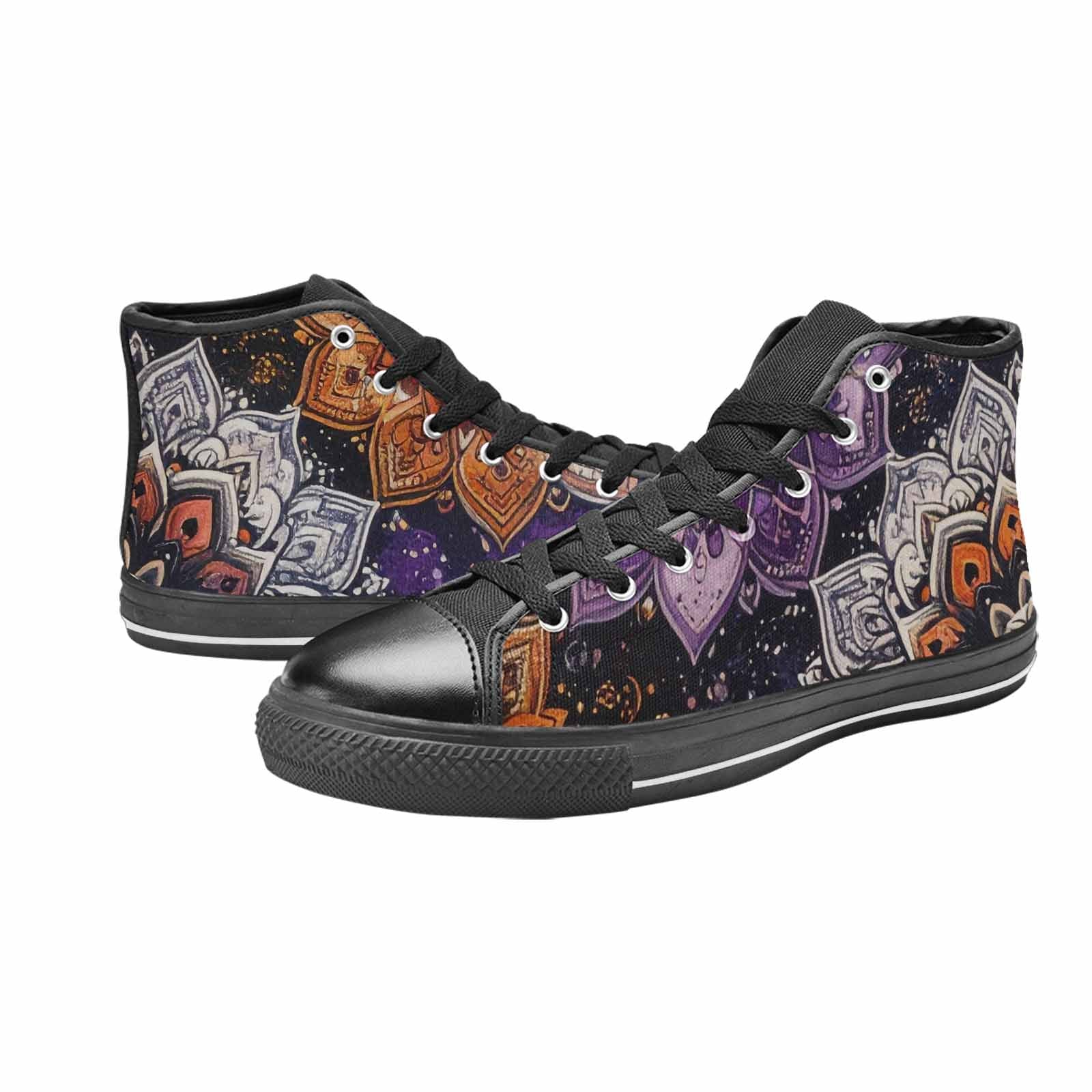 MEN'S Mandala High Top Canvas Y2K Shoes