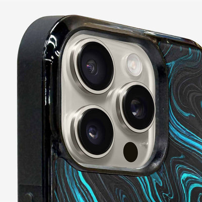 iPhone 16 Pro Max Case — Freaky Marble Glow, Original Design Phone Case