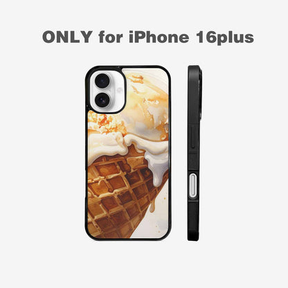 iPhone 16 Plus Case — Extreme Close Up Shot Only Drippig, Custom Designed Case Cover
