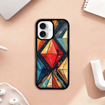 iPhone 17 Case — Vintage Summer Diamond Retro Vintage, Unique Phone Case Design