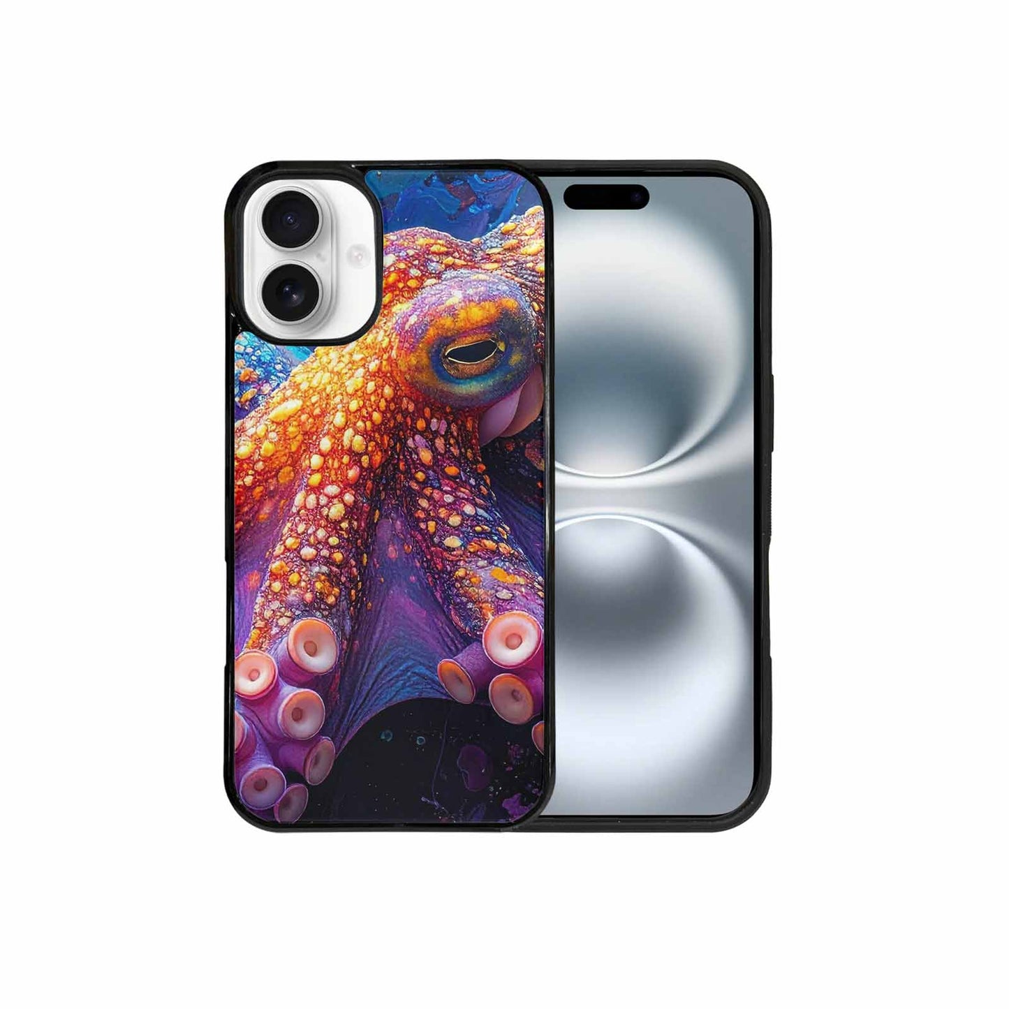 iPhone 16 Plus Case — Octopus Tentacle Octopus Tentacle Pattern Hundreds, Custom Designed Case Cover