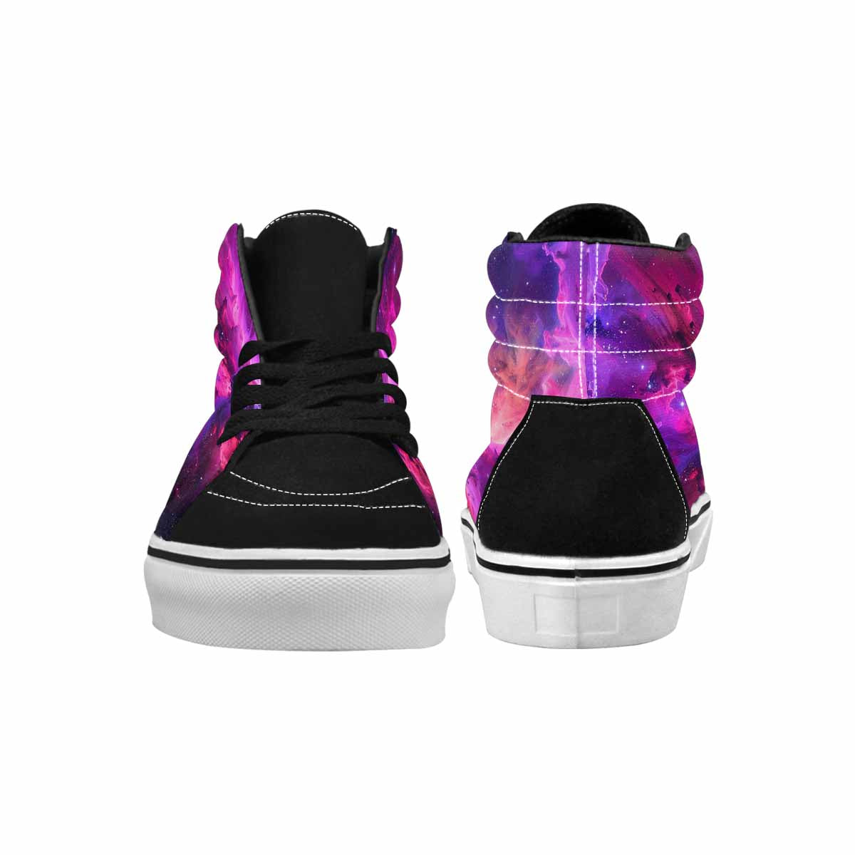 MEN'S Galaxy Nebula Galaxy Nebula High Top Canvas Vibrant Chaos Sneakers