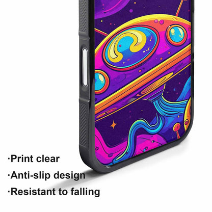 iPhone 17 Pro Max Case — Alien Ufo Cartoon Art Alien Scifi, Personalized Phone Case