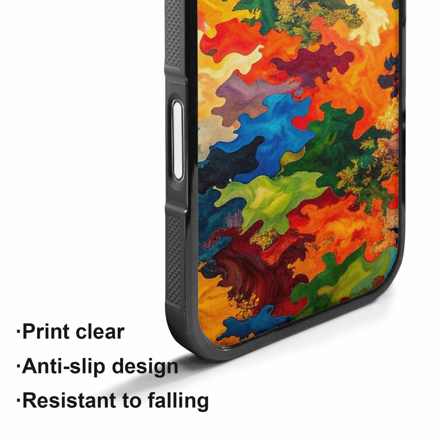 iPhone 17 Case — Camo Patches Full Color Camo, Custom Designed Case Cover