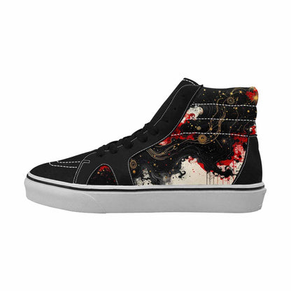 MEN'S Zodiac Constellation High Top Canvas Dreamlike Custom Shoes