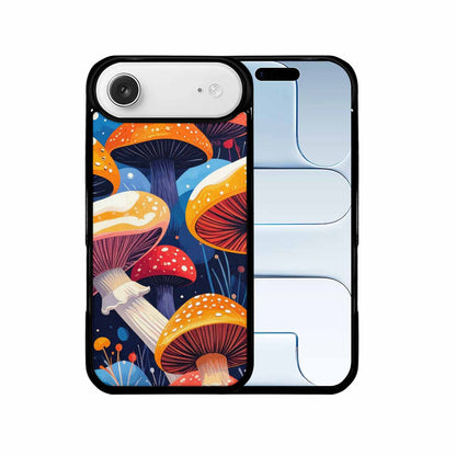 iPhone 17 Air Case — Vivid Winter Mushroom Seamless Cartoon Cute, Custom Phone Case