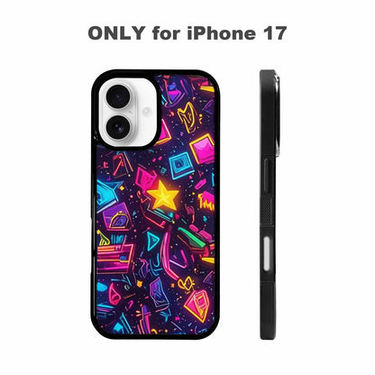 iPhone 17 Case — Retro Motif Retro Motifs Retro Vintage, Customized Protective Case