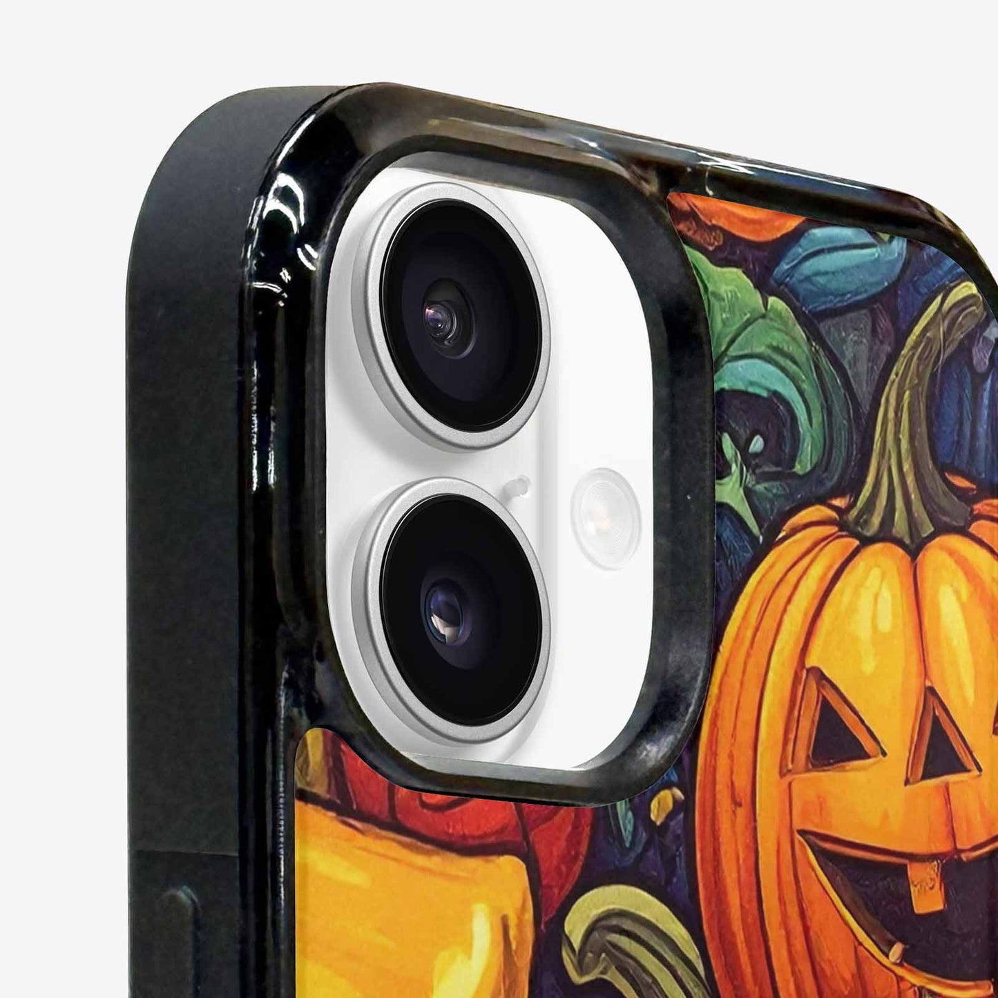 iPhone 16 Plus Case — Halloween Witches Ghouls, Unique Phone Case Design