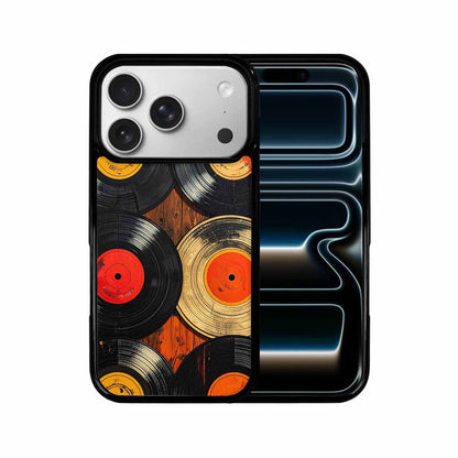 iPhone 17 Pro Case — Retro Wood Grain Vinyl Retro Vintage, Customized Protective Case