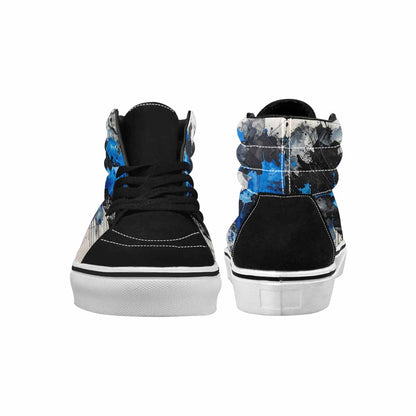 MEN'S Camo Patches High Top Canvas Y2K Custom Shoes