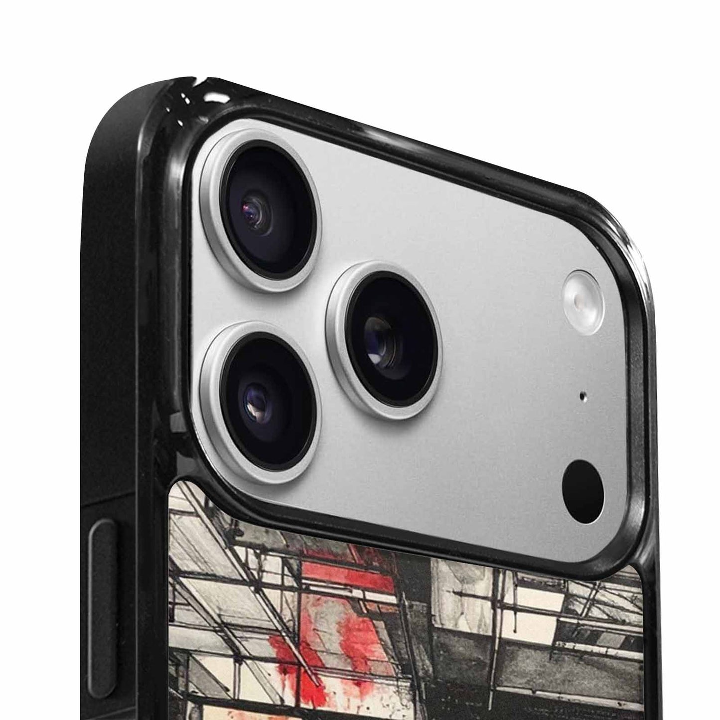 iPhone 17 Pro Max Case — Liminal Space Fragment Black Galaxy Space, Unique Phone Case Design