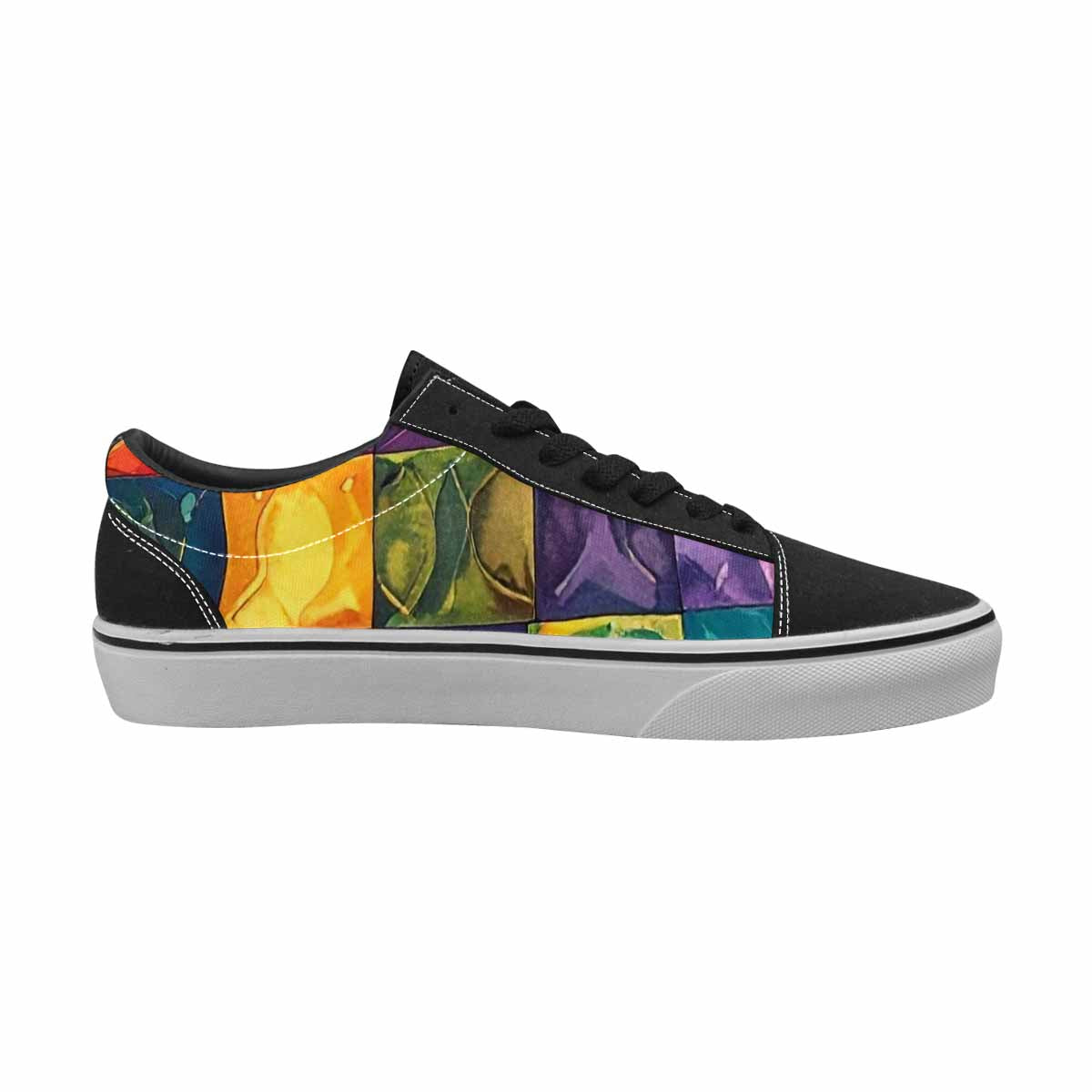 MEN'S Rainbow Pride Flag Canvas Lace-Up Y2K Sneakers