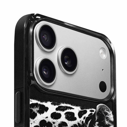 iPhone 17 Pro Max Case — Leopard Print Black And Animal Print, Custom Art Phone Cover