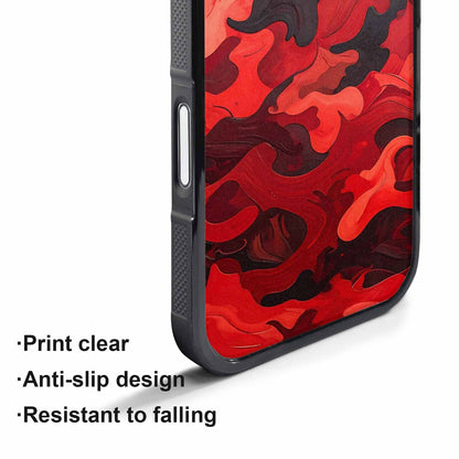 iPhone 17 Air Case — Small Military Camouflage Blotch Pattern Camo, Unique Phone Case Design