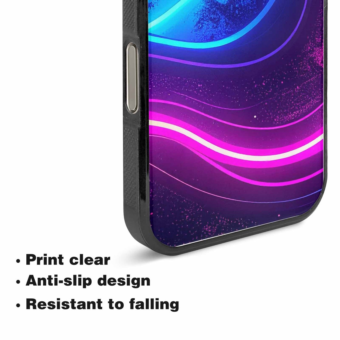 iPhone 15 Pro Max Case — 80s Neon Cartoon Custom, Custom Designed Case Cover