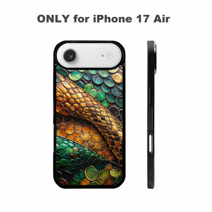 iPhone 17 Air Case — Small Snake Skin Reptile Scale Original, Custom Art Phone Cover