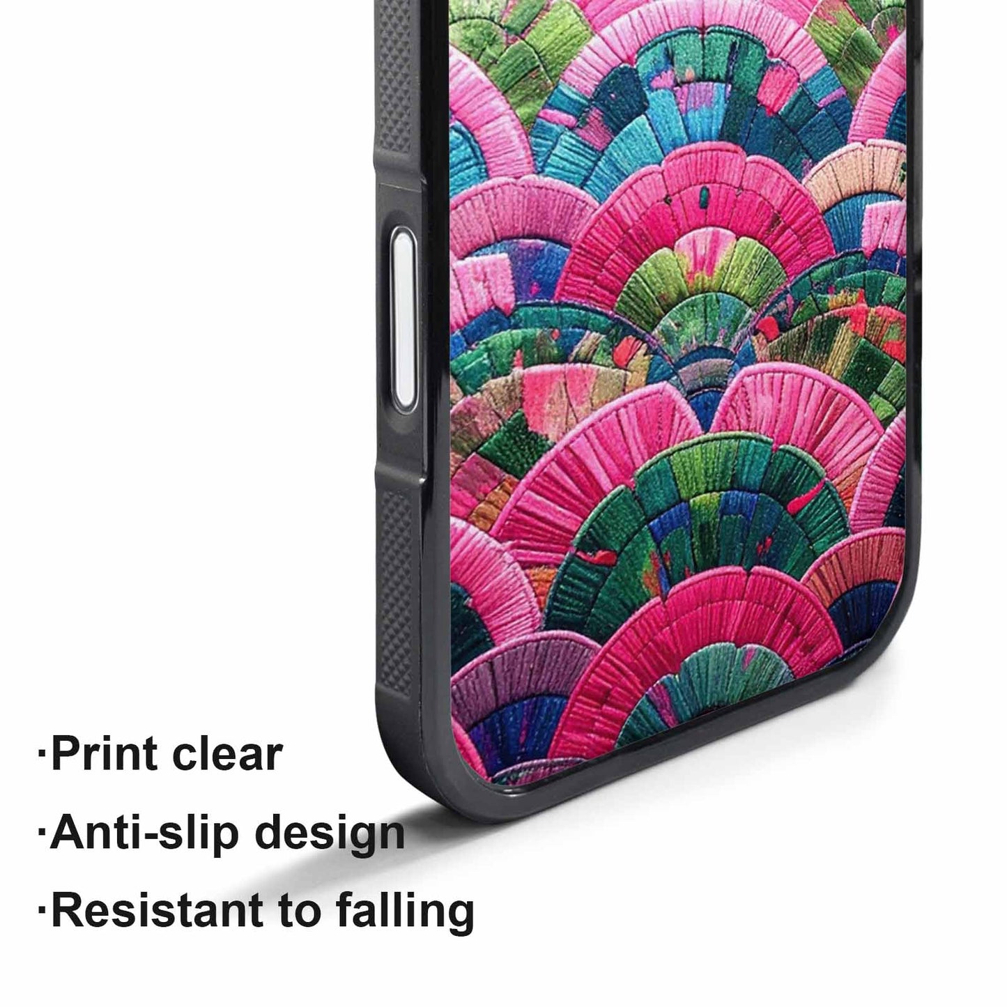 iPhone 17 Pro Case — Vivid Camo Polysexual Pride Camo, Custom Print Case Cover