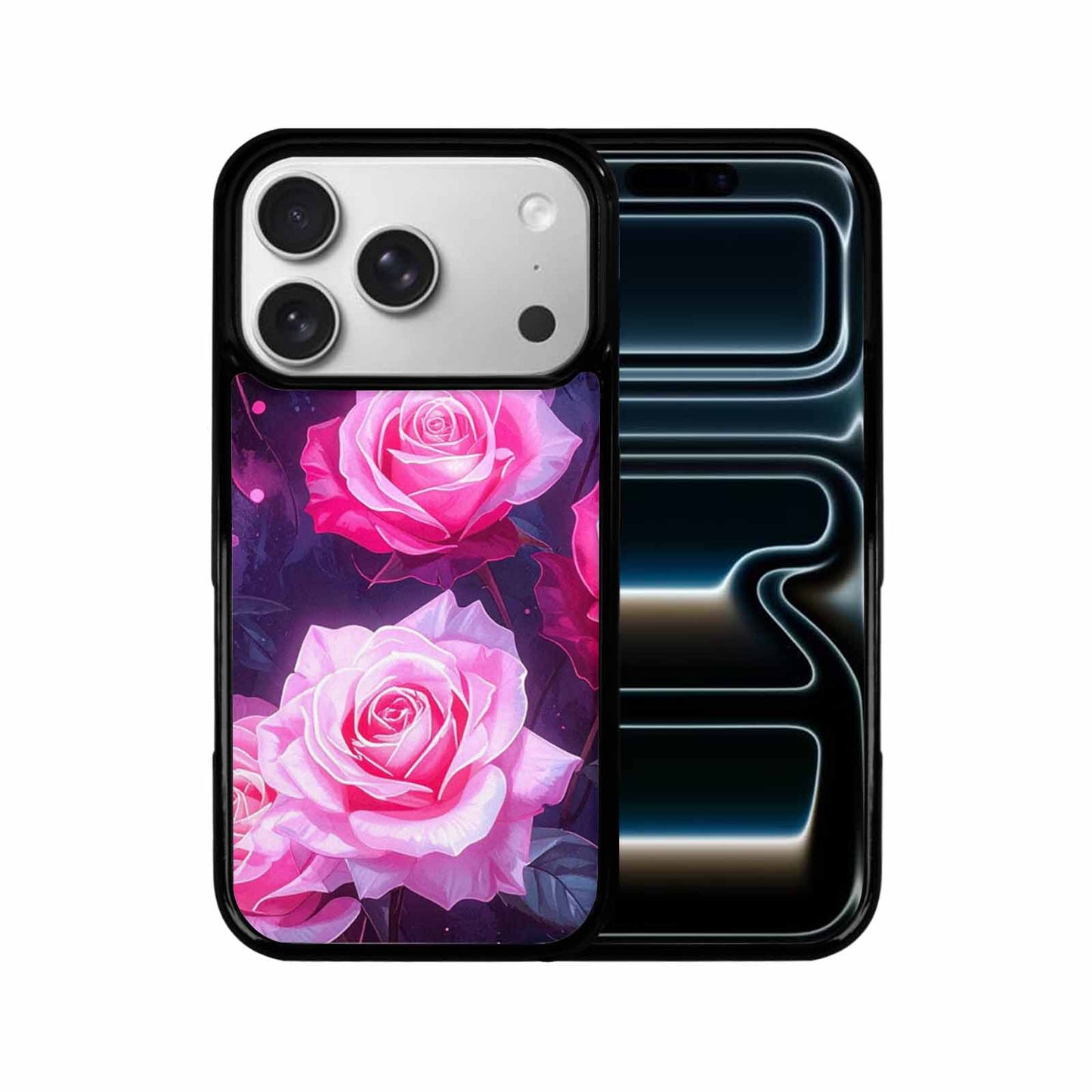 iPhone 17 Pro Case — Watercolor Marble Rose Watercolor Abstract, Customized Protective Case