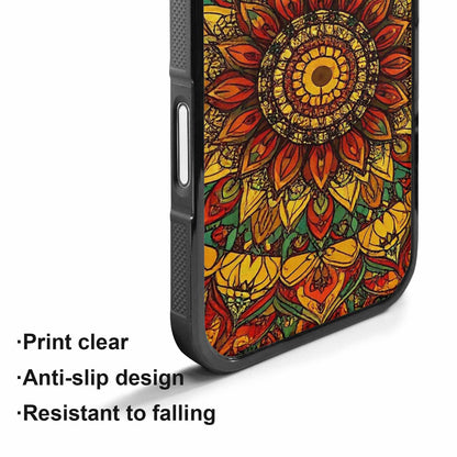 iPhone 17 Case — Mandala Lions Original Art, Custom Phone Case