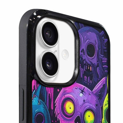iPhone 17 Case — Mixed Toxic Glow Creature Cartoon Cute, Custom Art Phone Cover