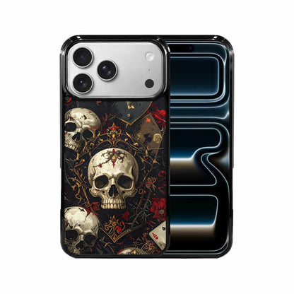 iPhone 17 Pro Max Case — Skull Dark Art Gothic Print Gothic, Customized Protective Case