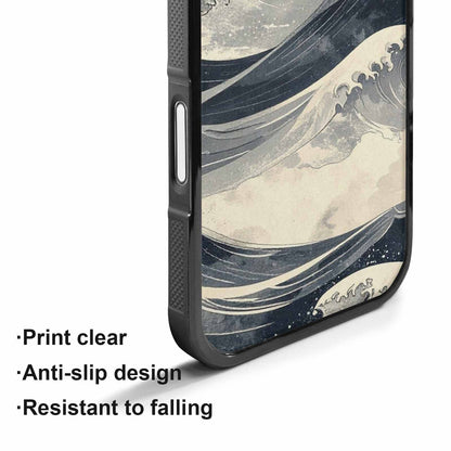 iPhone 17 Case — Vintage Americana Wave Retro Vintage, Personalized Phone Case