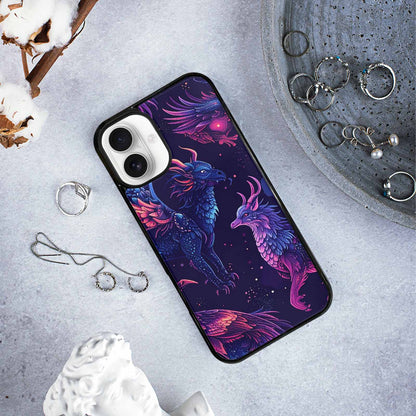 iPhone 16 Plus Case — Galactic Animal Burst, Unique Phone Case Design