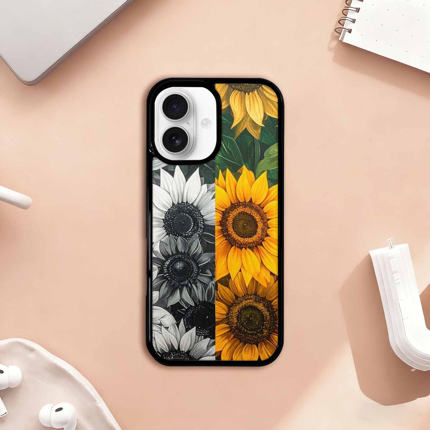 iPhone 17 Case — Blend Melt Them Together Floral, Custom Printed Phone Case