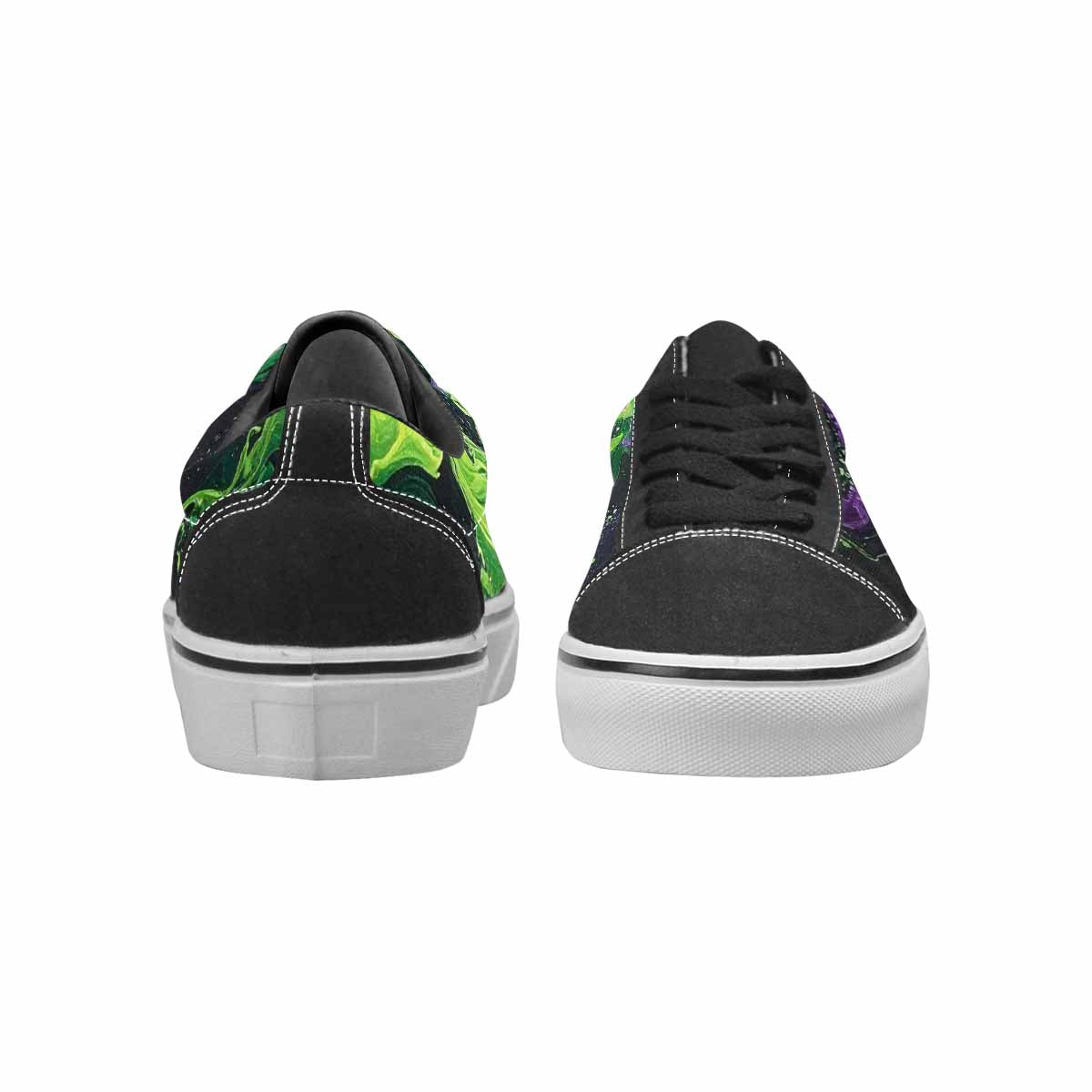 WOMEN'S Galaxy Nebula Lace-Up Canvas Kaleidoscope Sneakers