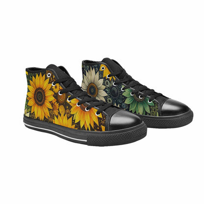 MEN'S Blend Melt Them High Top Canvas Surreal Sneakers