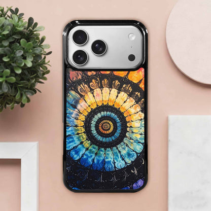 iPhone 17 Pro Max Case — Tie Dye Swirls (black Tie Dye, Custom Printed Phone Case