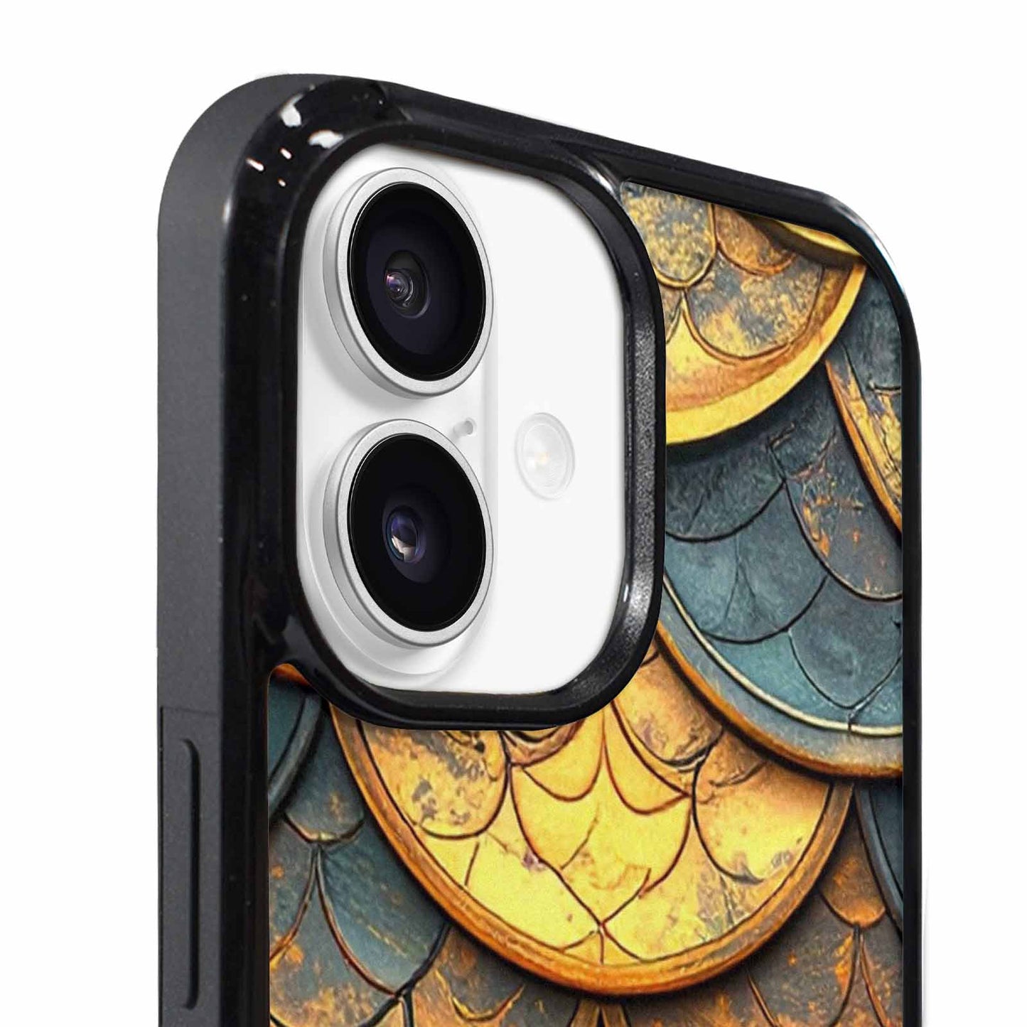iPhone 17 Case — Dragon Scale Fantasy Art Original Art, Customized Protective Case