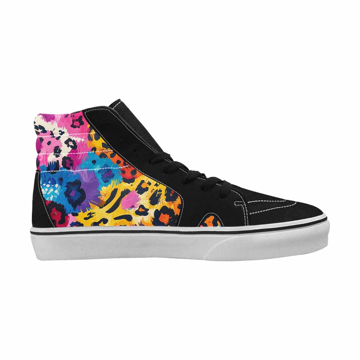 MEN'S Animal Print High Top Canvas Dreamcore Shoes