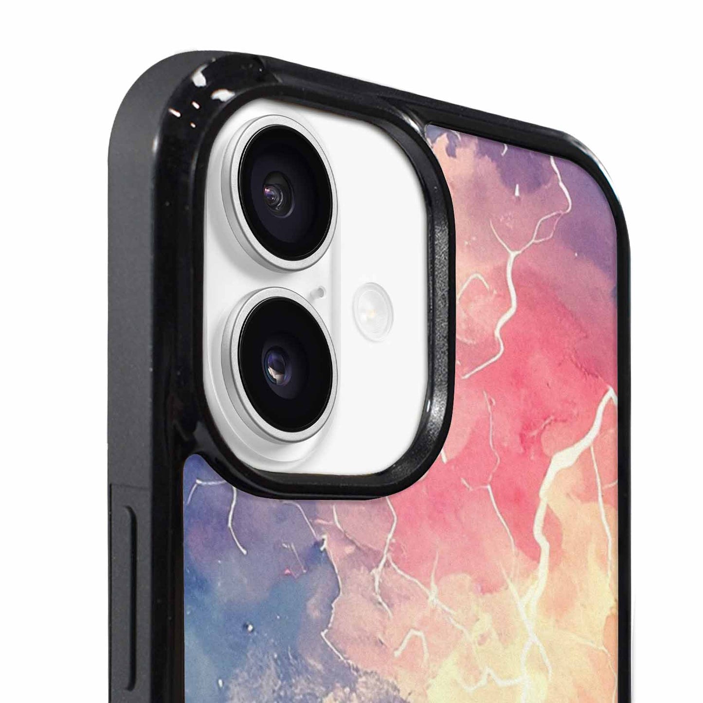 iPhone 17 Case — Vintage Spring Lightning Retro Vintage, Customized Protective Case