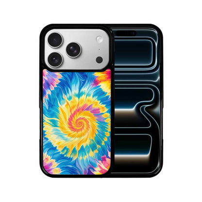 iPhone 17 Pro Case — Small Tie Dye Swirl Pattern Tie, Custom Made Phone Cover