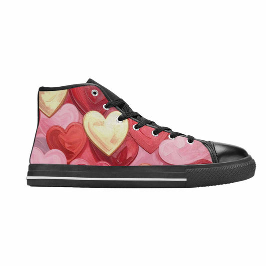 MEN'S No Words Or High Top Canvas Surreal Custom Sneakers