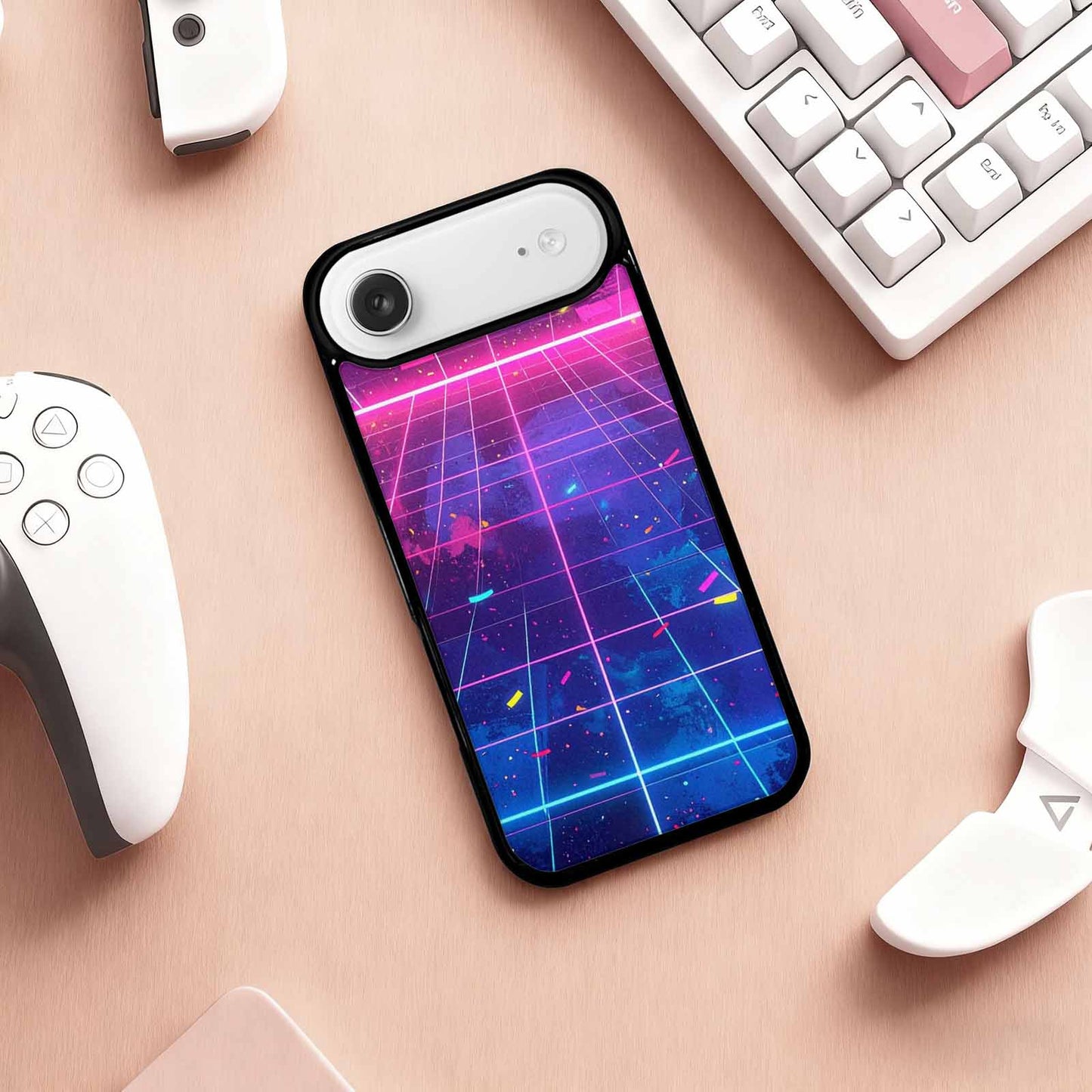 iPhone 17 Air Case — Seamless Tileable Pattern Of Overlapping Original, Custom Designed Case Cover