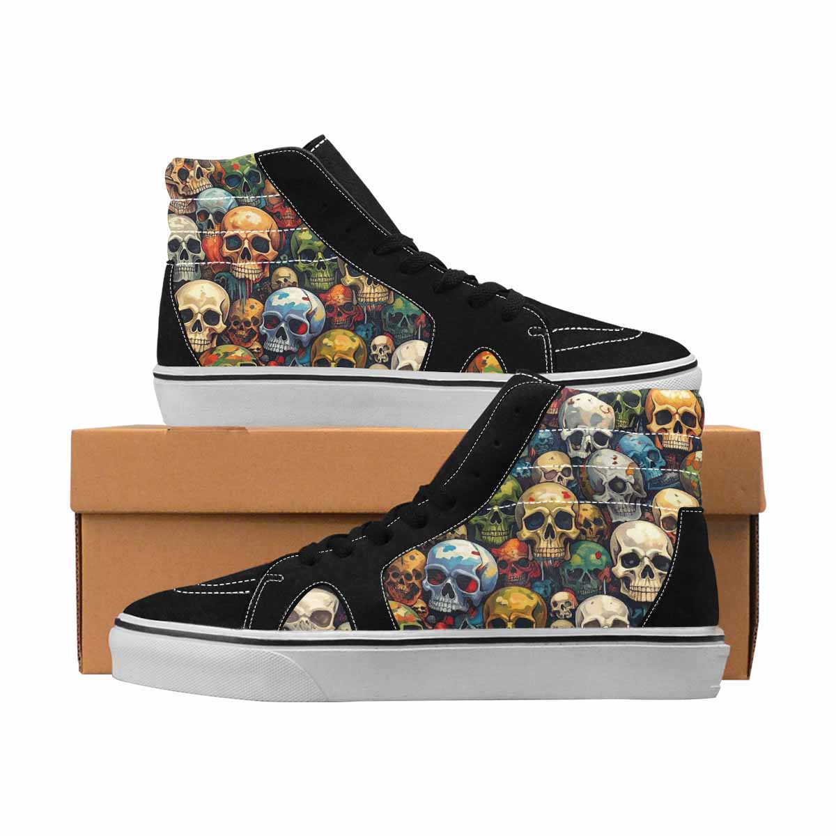 MEN'S Overlapping Skull 8 Ferion