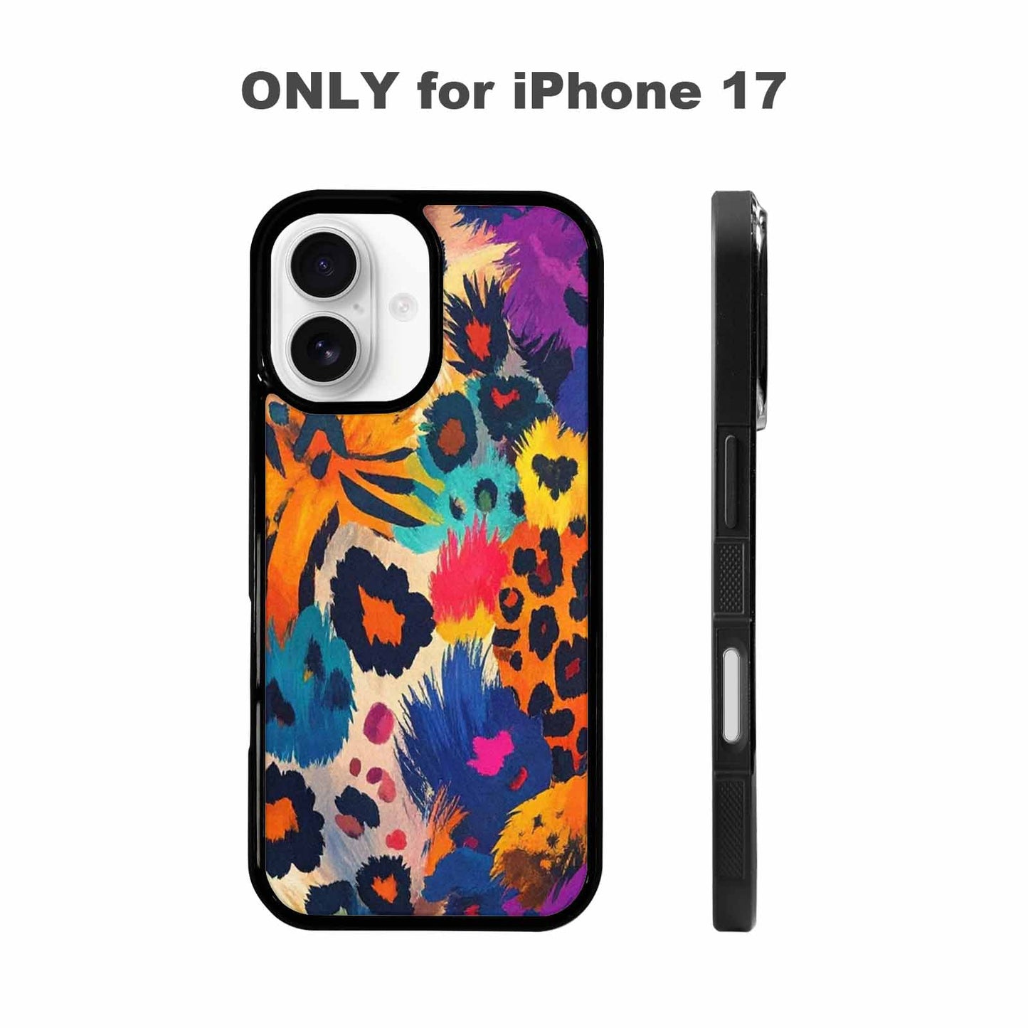 iPhone 17 Case — Full Color Vibrantanimal Print A Animal, Custom Print Case Cover