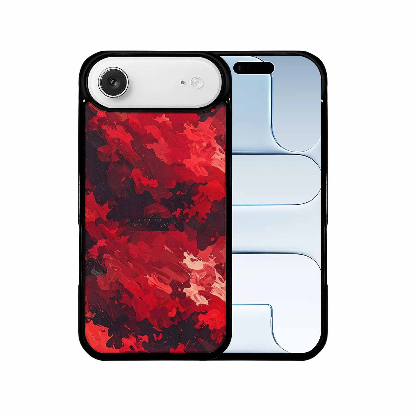 iPhone 17 Air Case — Small Military Camouflage Blotch Pattern Camo, Custom Art Phone Cover