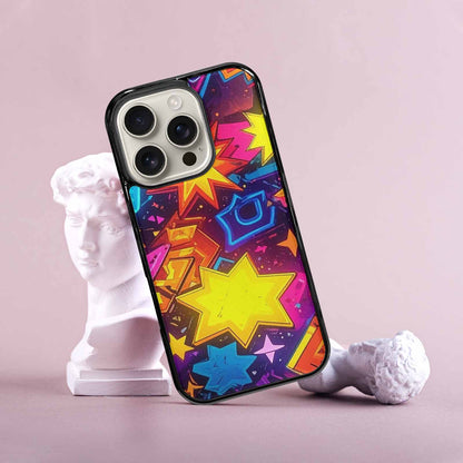 iPhone 16 Pro Case — 80s Retro Motif 80s Retro Motifs, Custom Print Case Cover