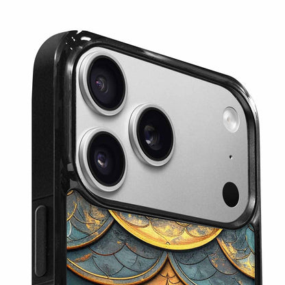 iPhone 17 Pro Max Case — Dragon Scale Fantasy Art Original Art, Custom Print Case Cover