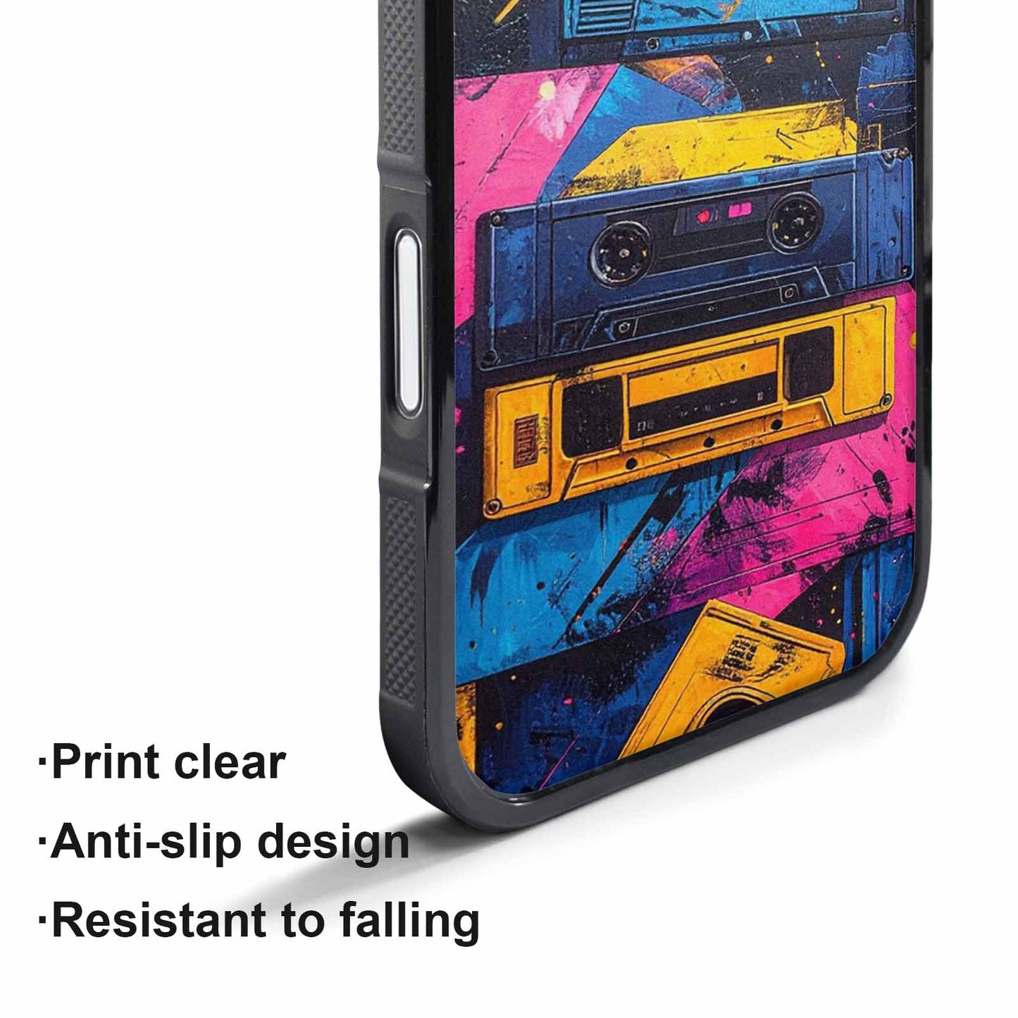 iPhone 17 Pro Max Case — Seamless Tileable Pattern Of Retro Vintage, Custom Made Phone Cover
