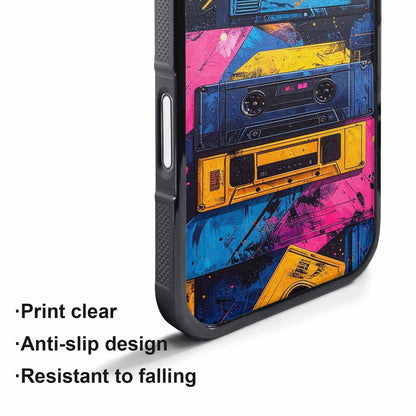 iPhone 17 Pro Max Case — Seamless Tileable Pattern Of Retro Vintage, Custom Made Phone Cover