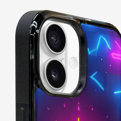 iPhone 16 Case — 80s Retro Motif 80s Retro Motifs, Custom Art Phone Cover