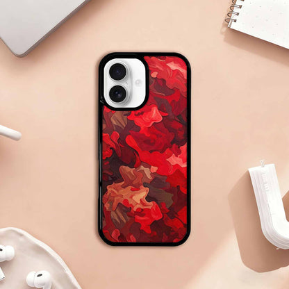 iPhone 17 Case — Small Military Camouflage Blotch Camo, Custom Print Case Cover